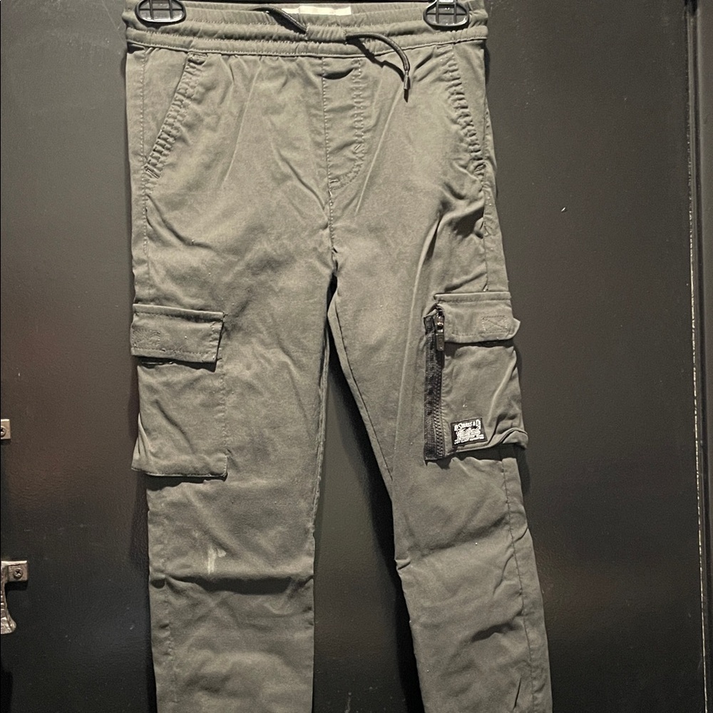 Levi's Olive Green Kids Cargo Joggers